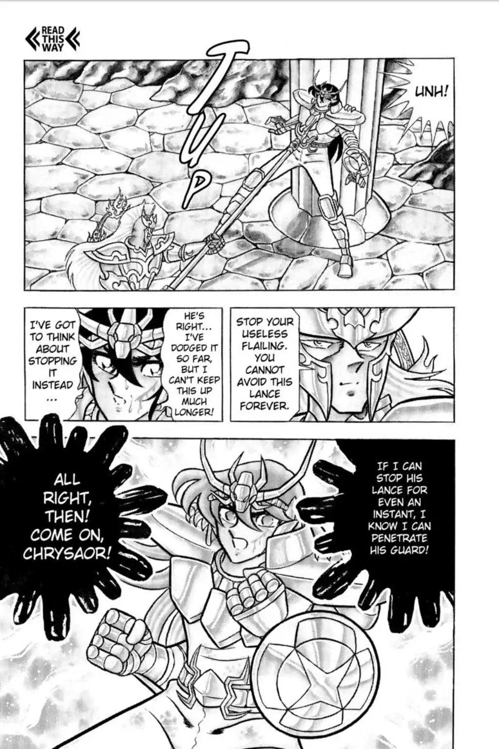Saint Seiya Chapter 56 page 8 - Chapter 56: The Golden Lance Vs. Excalibur
