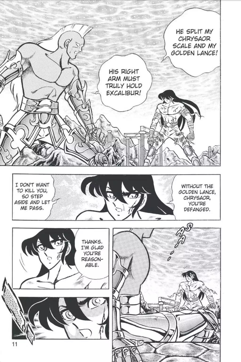 Saint Seiya Chapter 57 page 11 - Chapter 57: Sever The Star Life Points