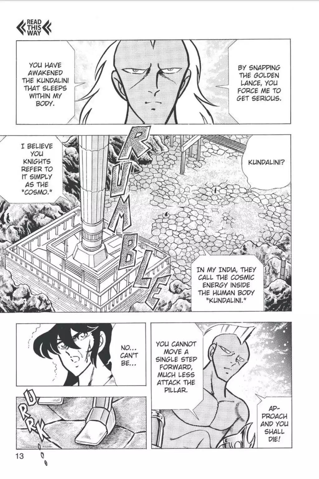 Saint Seiya Chapter 57 page 13 - Chapter 57: Sever The Star Life Points