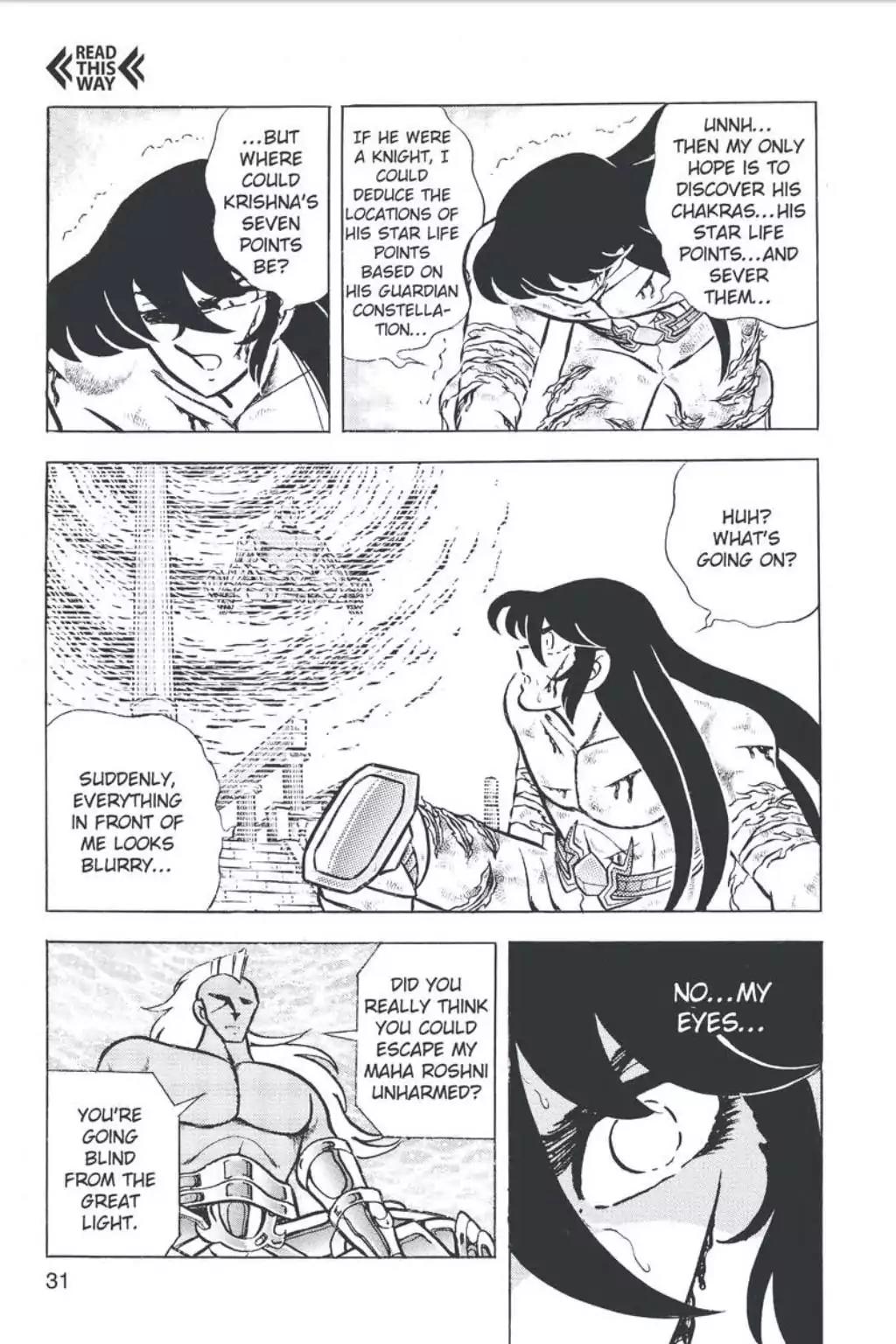 Saint Seiya Chapter 57 page 28 - Chapter 57: Sever The Star Life Points