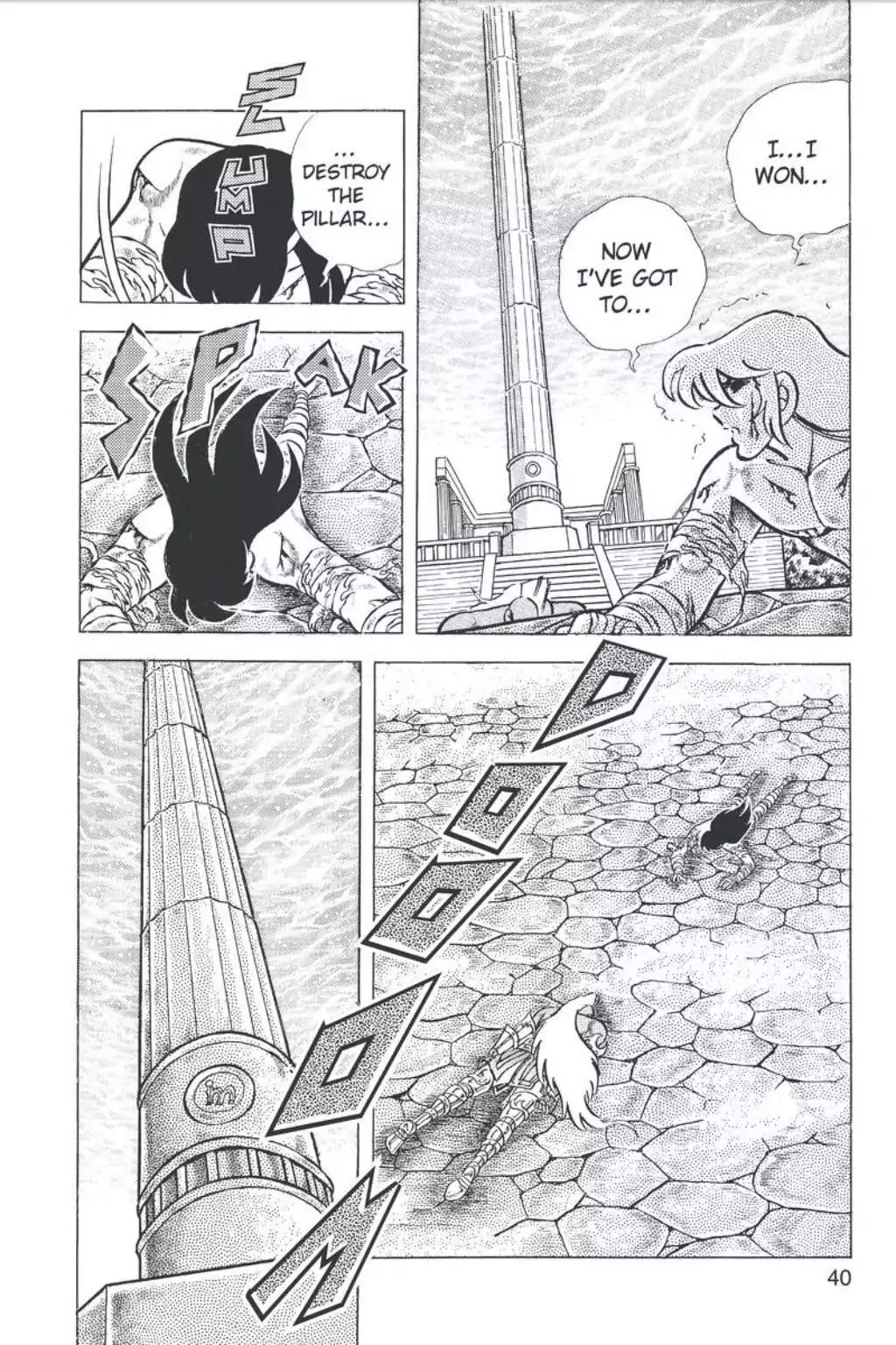 Saint Seiya Chapter 57 page 36 - Chapter 57: Sever The Star Life Points
