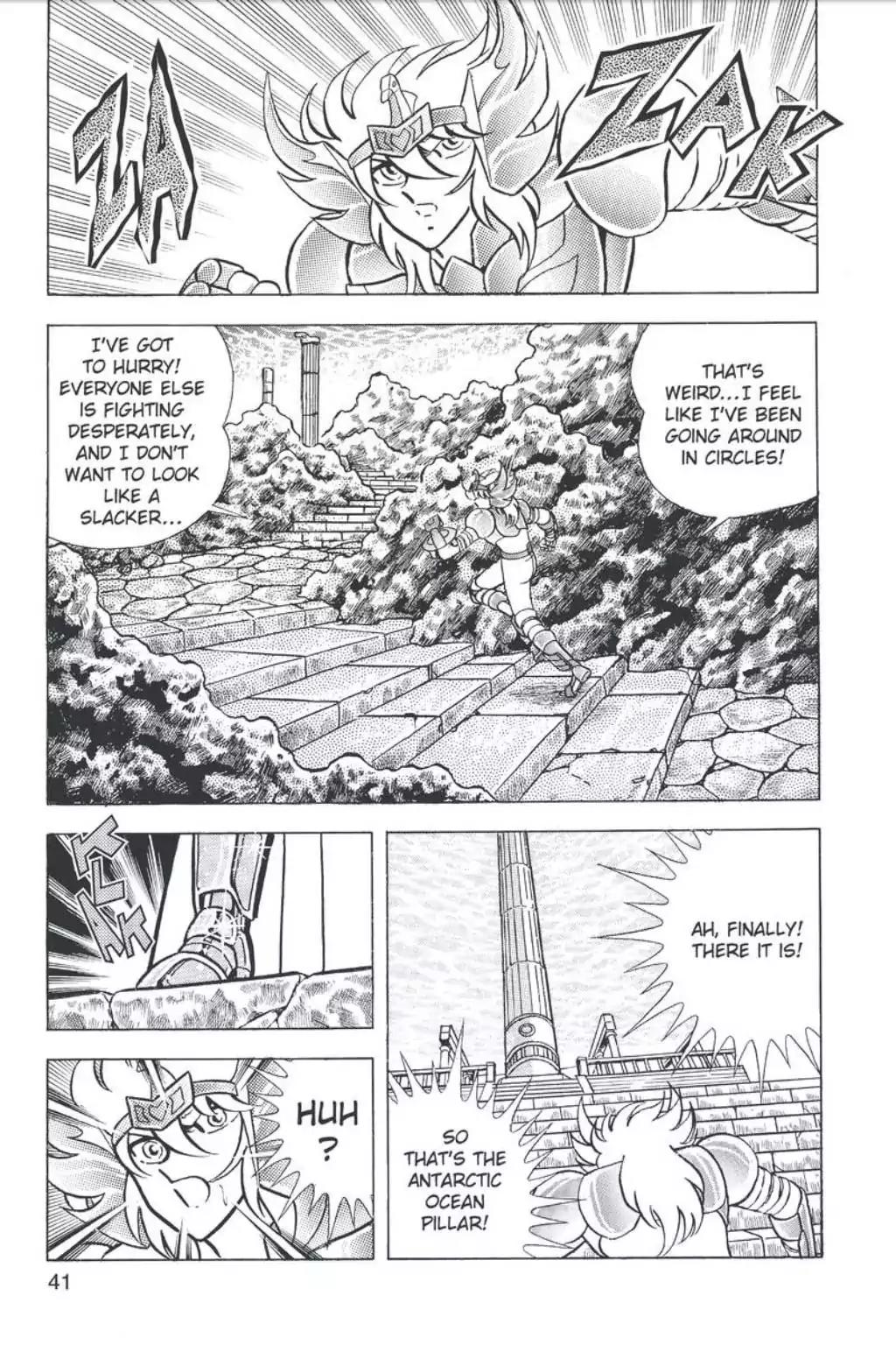 Saint Seiya Chapter 57 page 37 - Chapter 57: Sever The Star Life Points