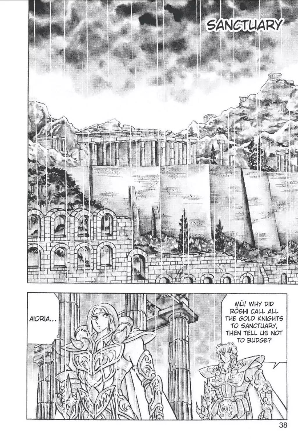 Saint Seiya Chapter 61 page 34 - Chapter 61: 'Til We Meet Again In Death, Friend
