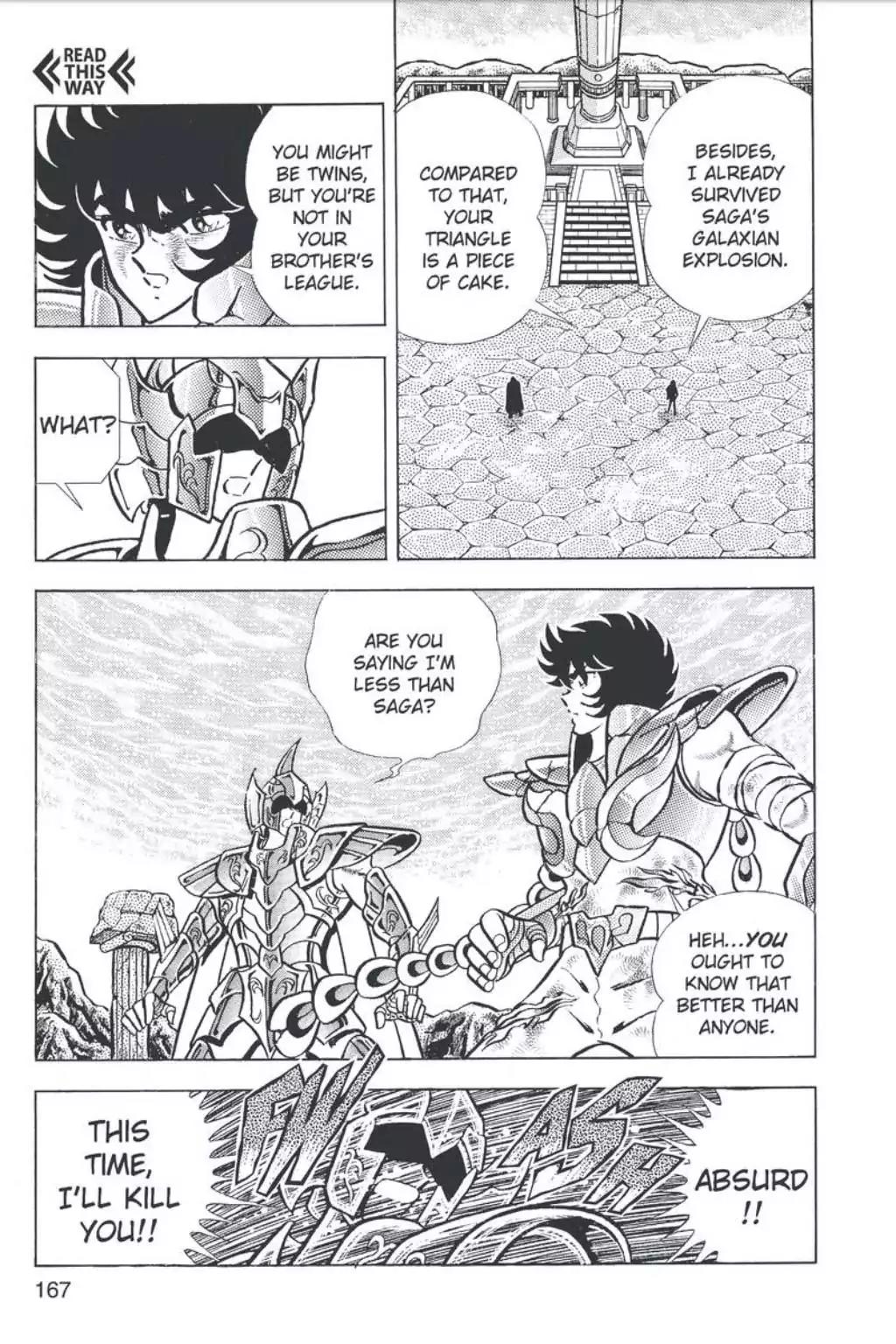 Saint Seiya Chapter 64 page 26 - Chapter 64: Discord! The Two Souls