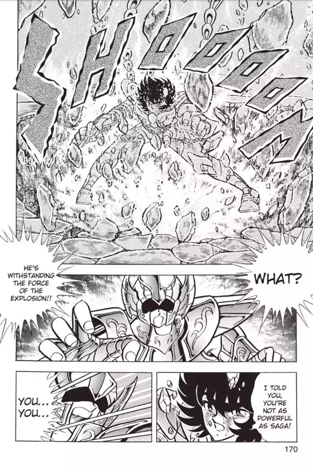 Saint Seiya Chapter 64 page 28 - Chapter 64: Discord! The Two Souls