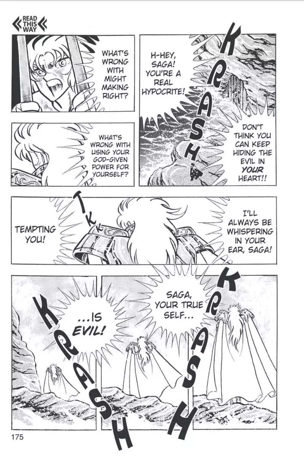 Saint Seiya Chapter 64 page 33 - Chapter 64: Discord! The Two Souls
