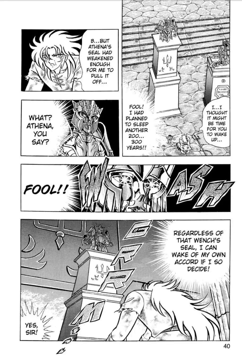 Saint Seiya Chapter 65 page 37 - Chapter 65: The Mystery Of Poseidon's Resurrection