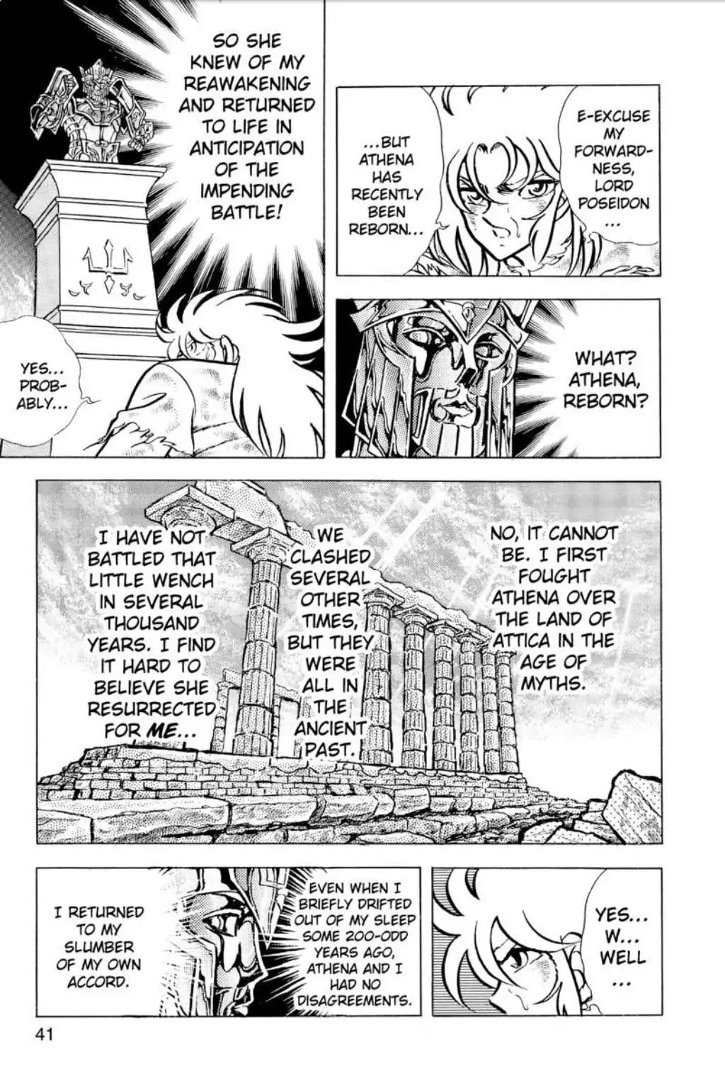 Saint Seiya Chapter 65 page 38 - Chapter 65: The Mystery Of Poseidon's Resurrection