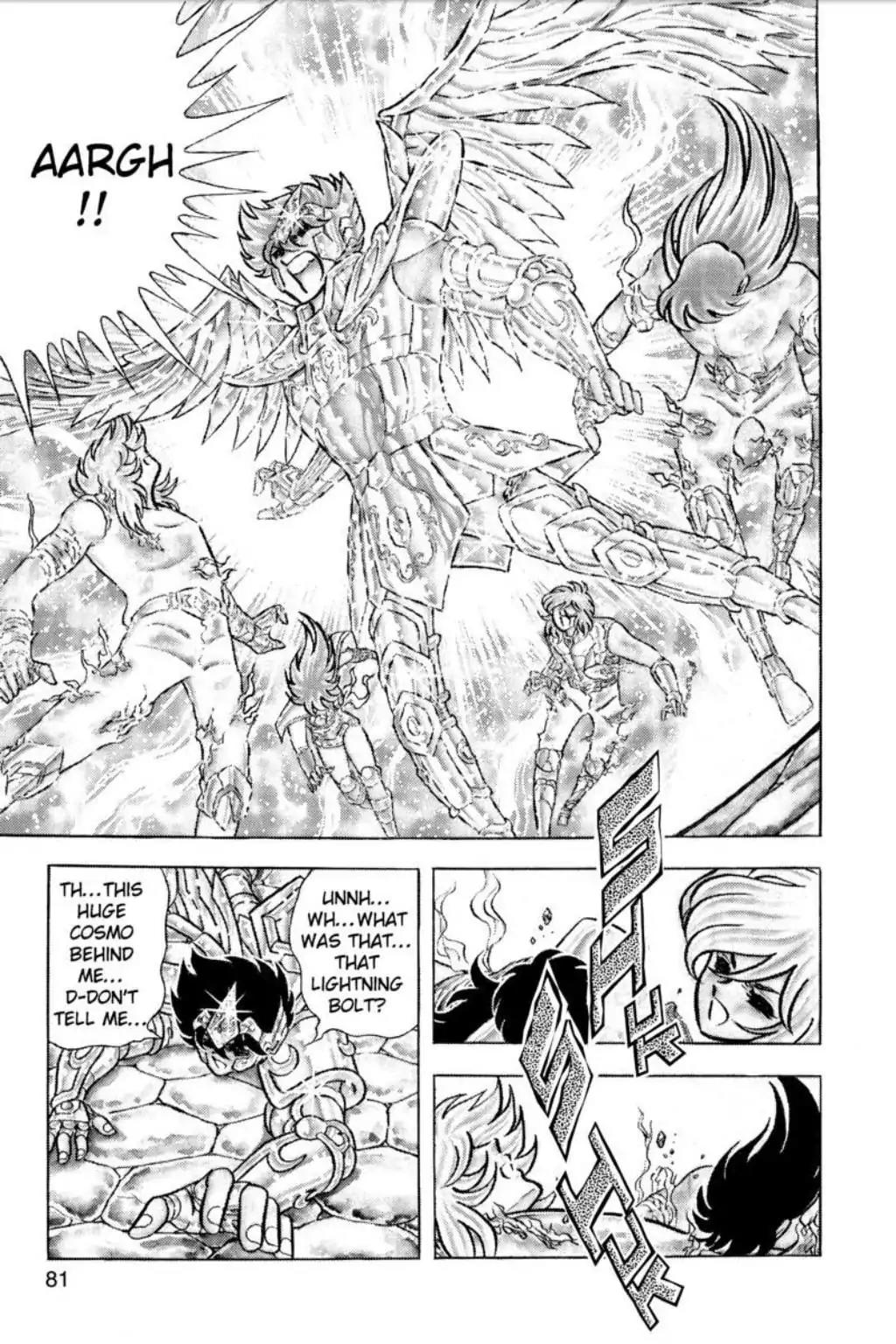 Saint Seiya Chapter 66 page 35 - Chapter 66: Let Loose! The Golden Arrow
