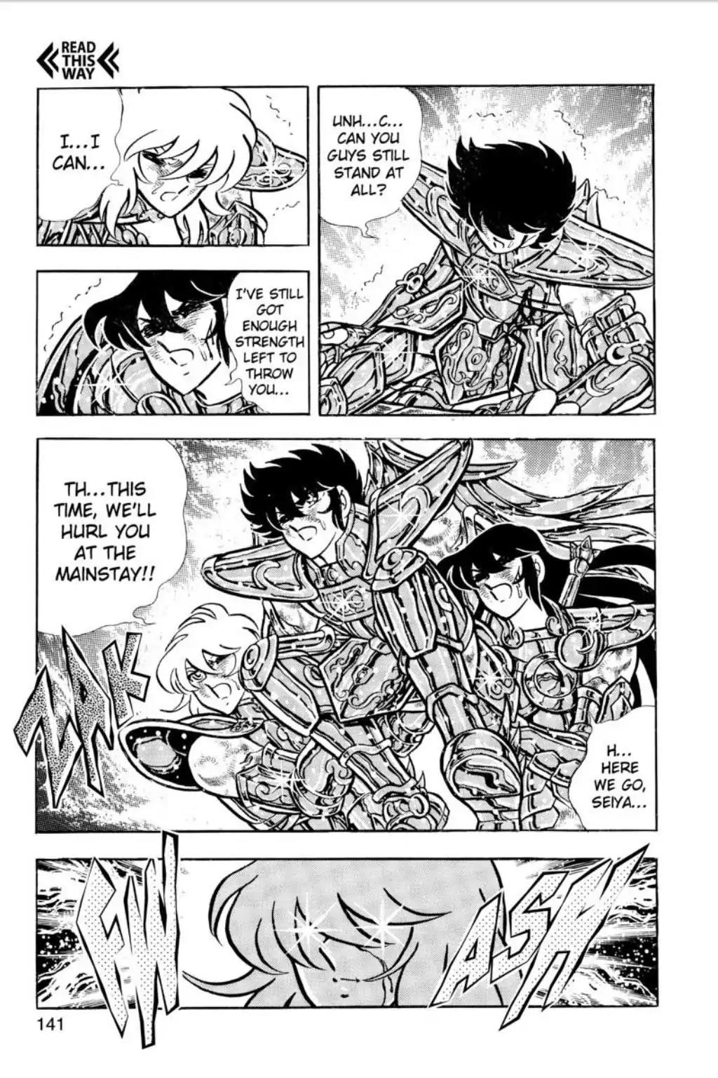 Saint Seiya Chapter 68 page 35 - Chapter 68: The Mainstay Destroyed