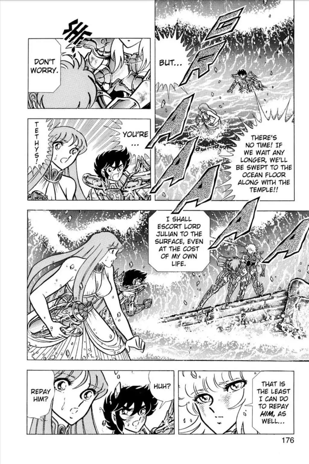 Saint Seiya Chapter 69 page 13 - Chapter 69: The End Of The Azure Waves