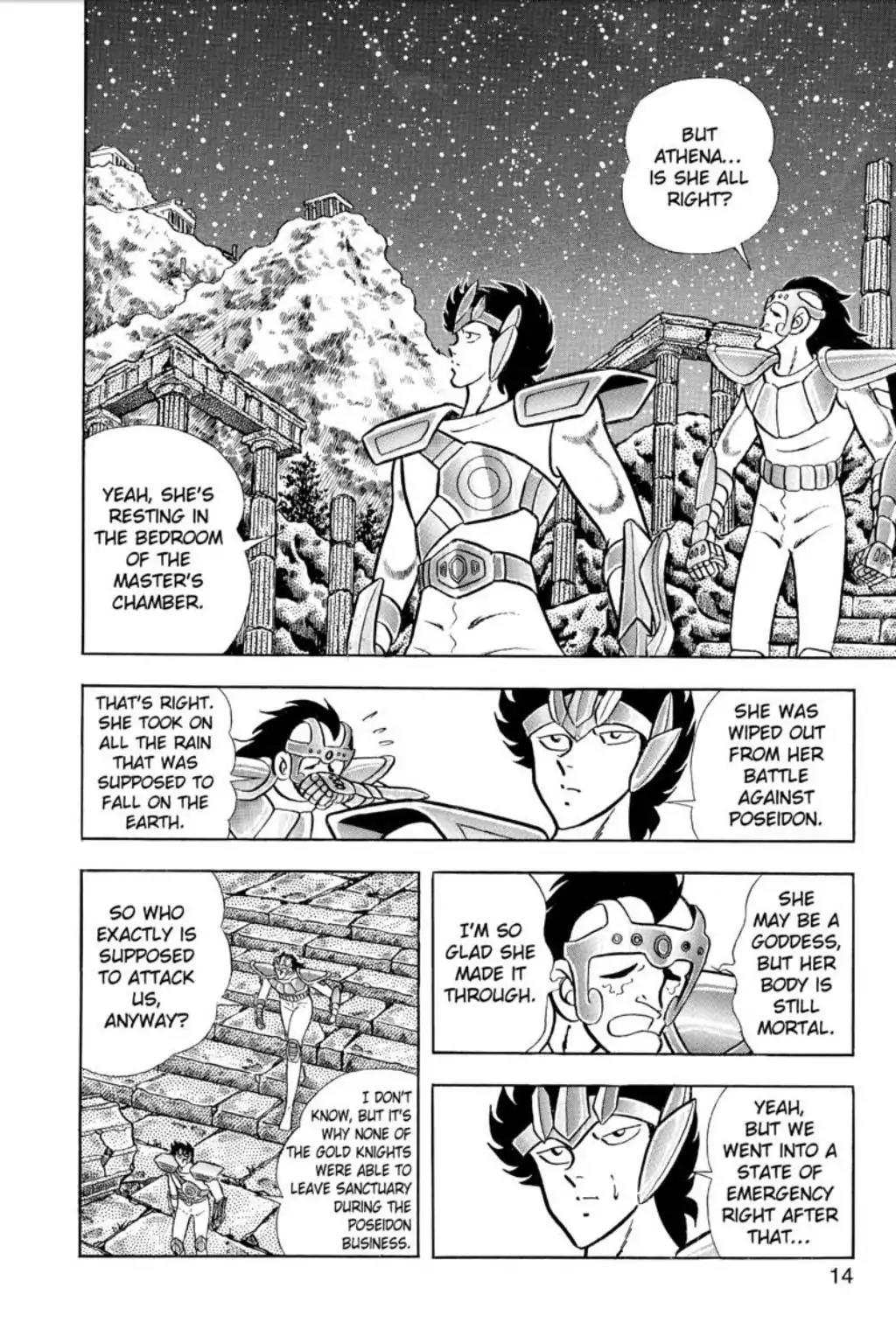 Saint Seiya Chapter 70 page 14 - Chapter 70: Reborn! 108 Stars Of Darkness