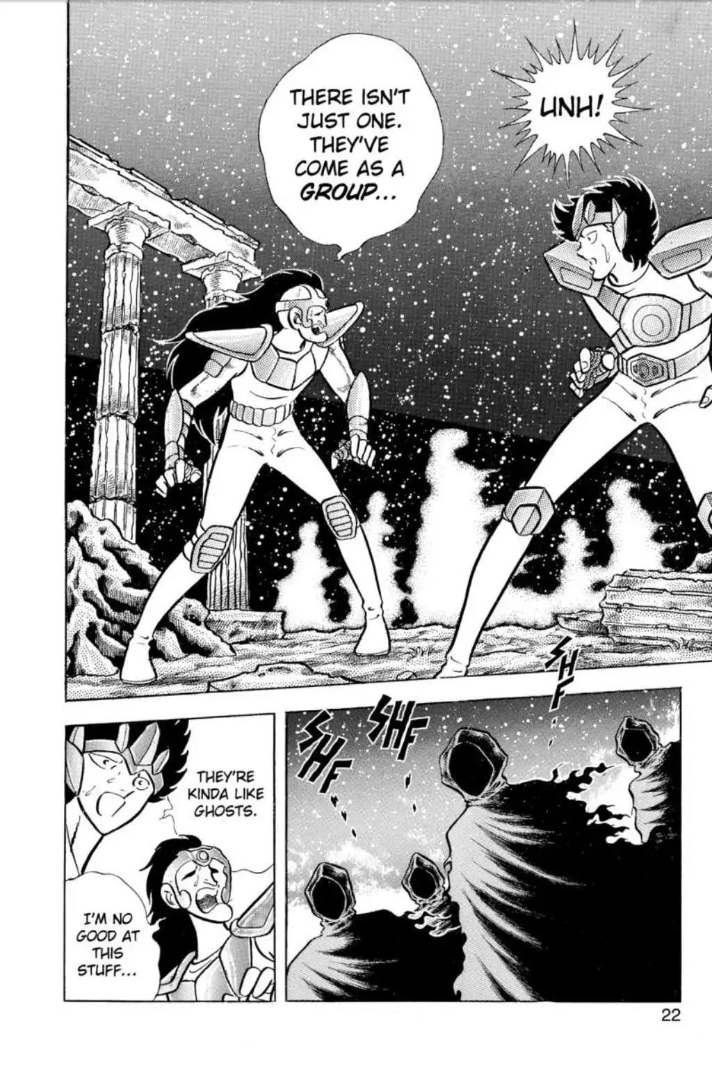 Saint Seiya Chapter 70 page 22 - Chapter 70: Reborn! 108 Stars Of Darkness
