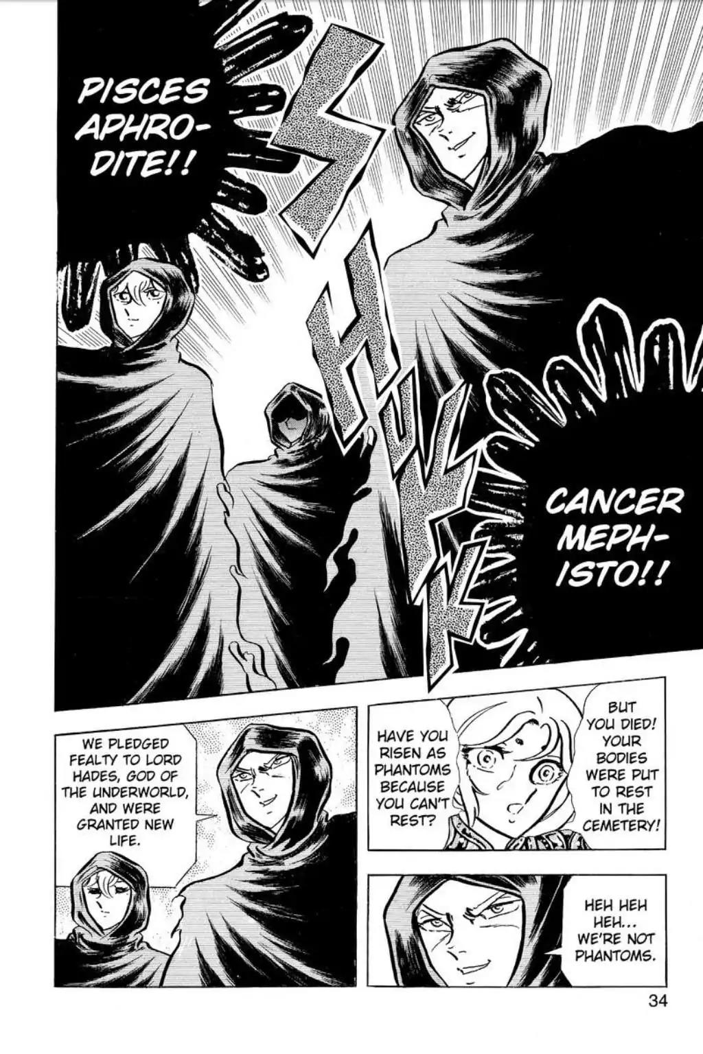 Saint Seiya Chapter 70 page 34 - Chapter 70: Reborn! 108 Stars Of Darkness