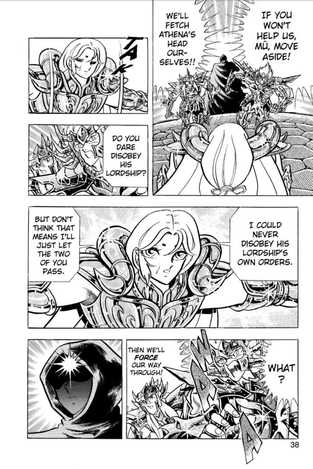 Saint Seiya Chapter 70 page 38 - Chapter 70: Reborn! 108 Stars Of Darkness