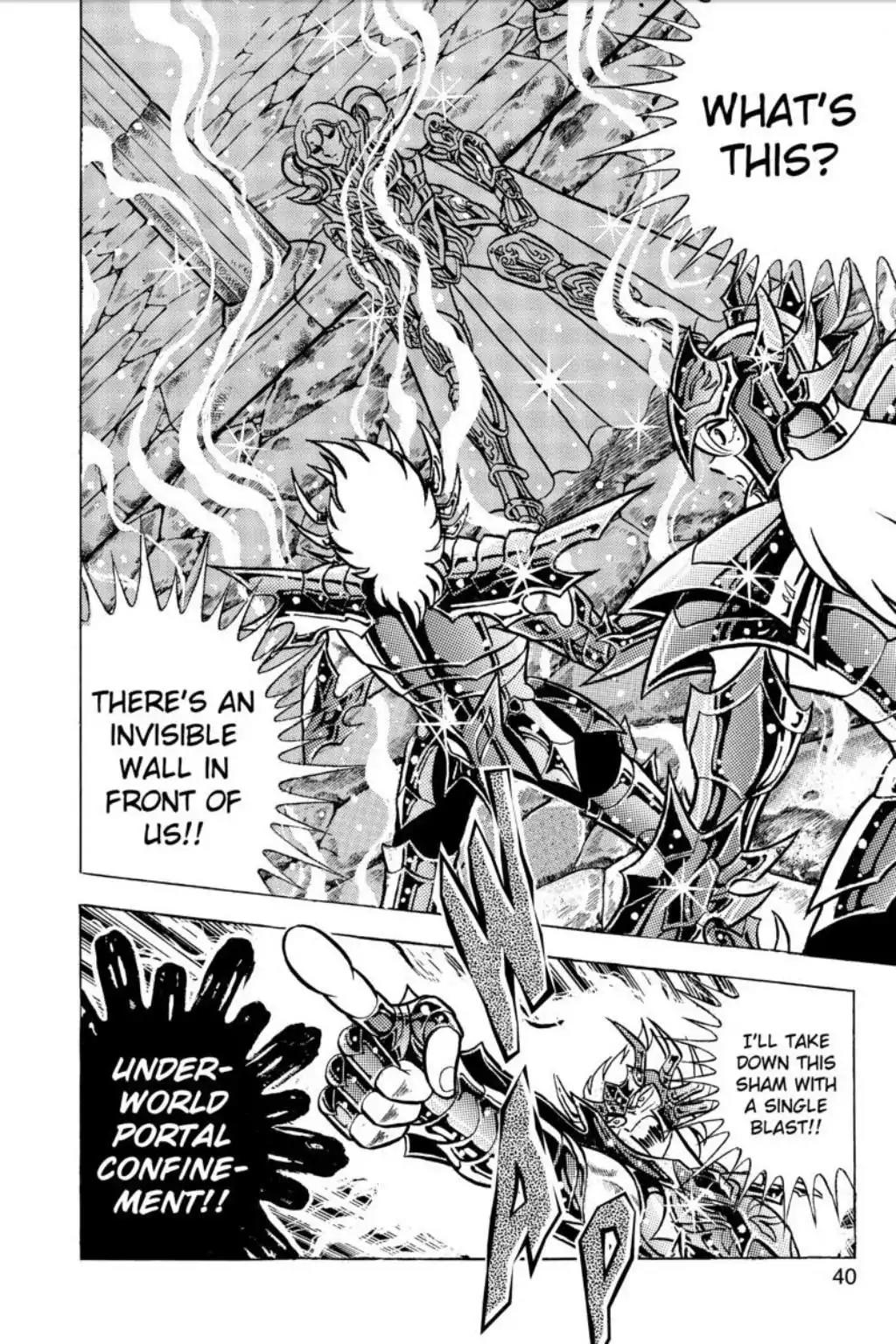 Saint Seiya Chapter 70 page 40 - Chapter 70: Reborn! 108 Stars Of Darkness