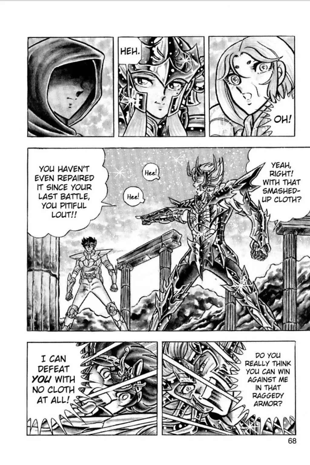 Saint Seiya Chapter 71 page 18 - Chapter 71: Lamentation! Tears Of Blood