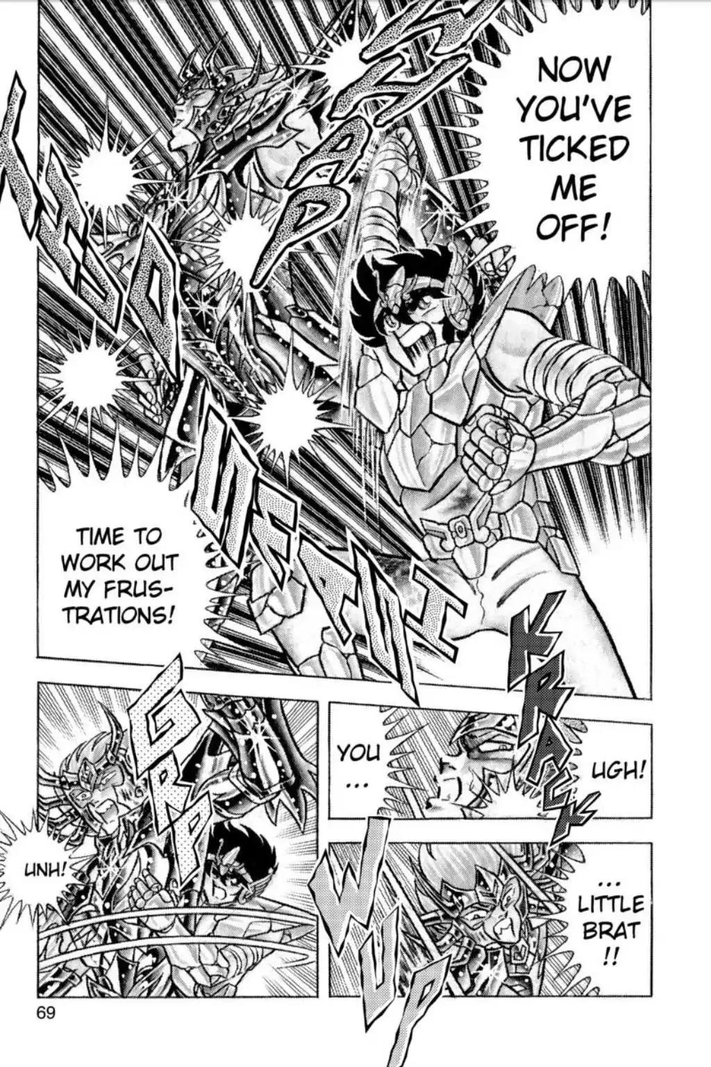 Saint Seiya Chapter 71 page 19 - Chapter 71: Lamentation! Tears Of Blood