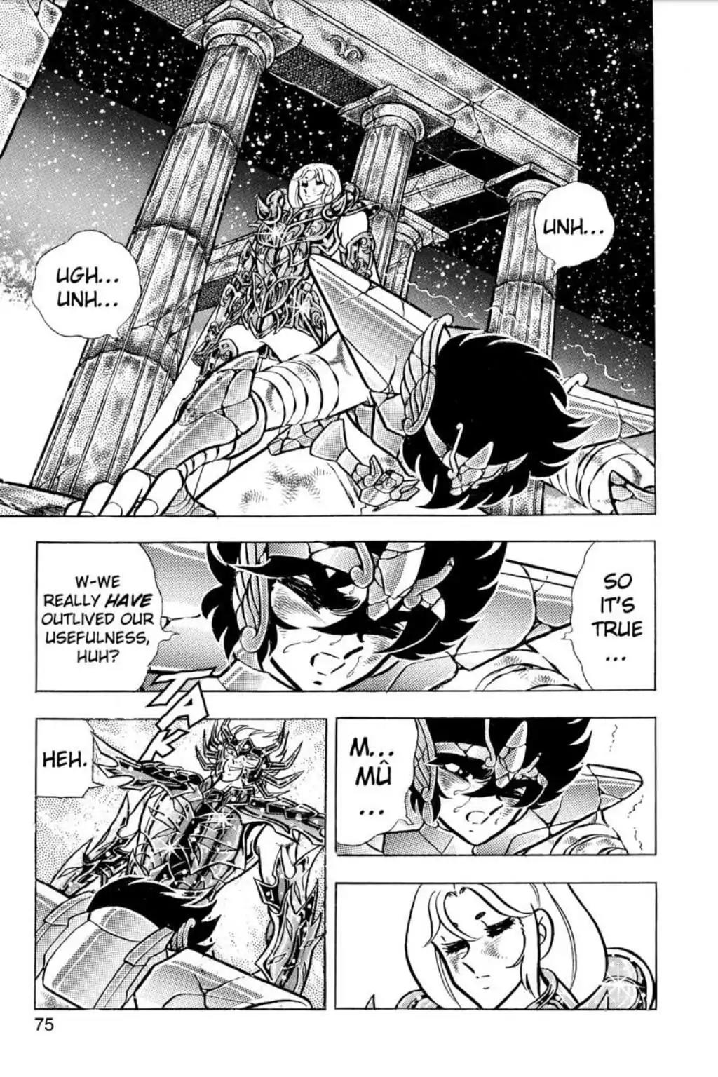 Saint Seiya Chapter 71 page 25 - Chapter 71: Lamentation! Tears Of Blood