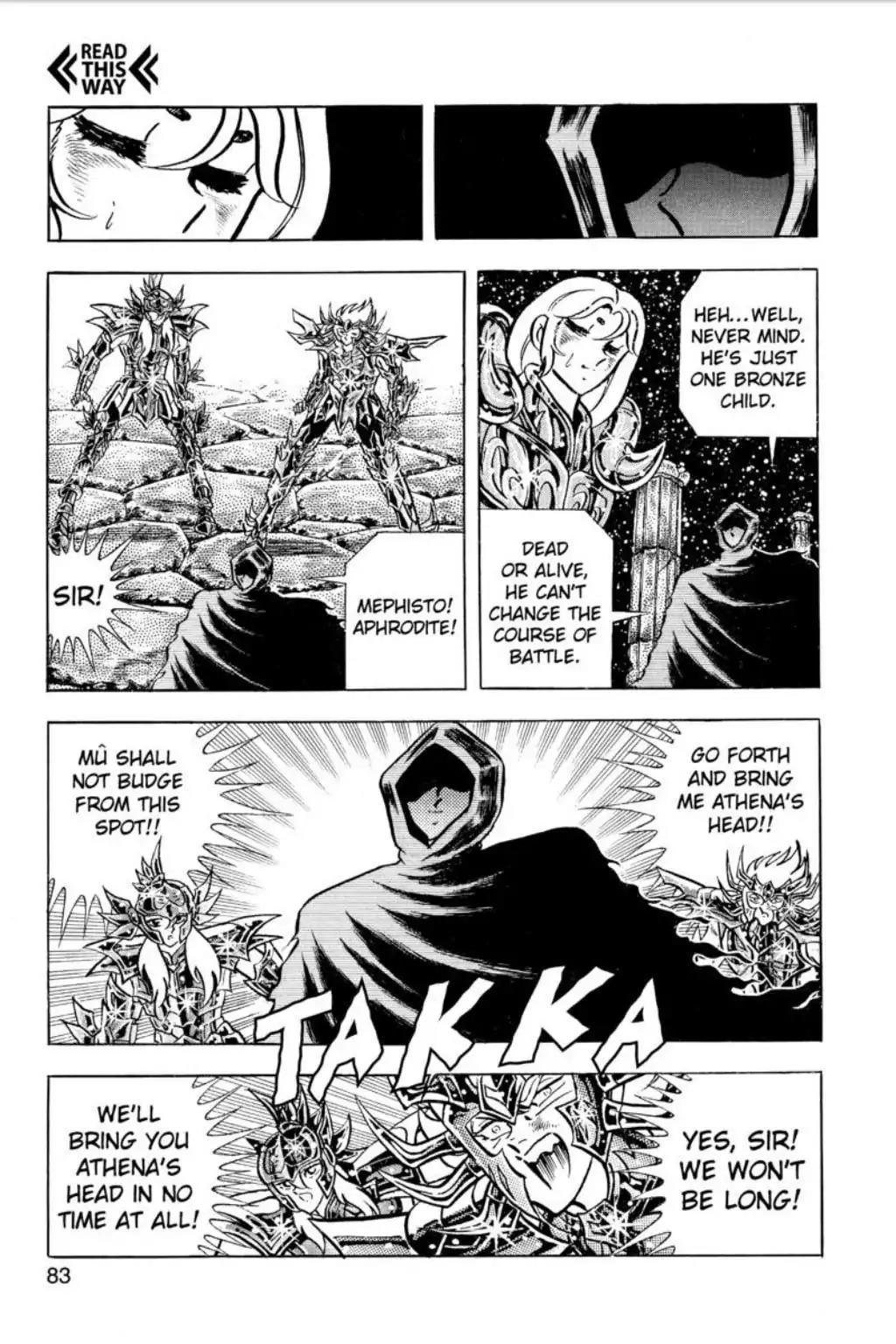 Saint Seiya Chapter 71 page 33 - Chapter 71: Lamentation! Tears Of Blood