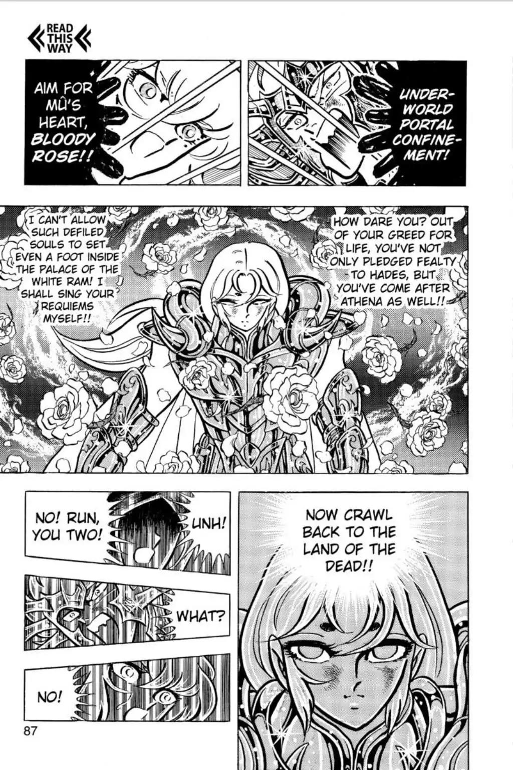 Saint Seiya Chapter 71 page 37 - Chapter 71: Lamentation! Tears Of Blood