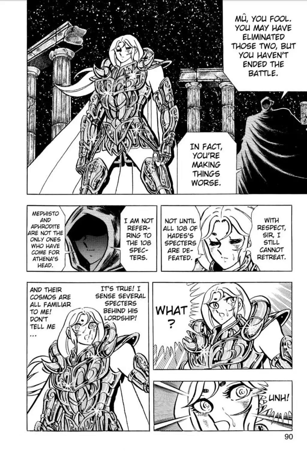 Saint Seiya Chapter 71 page 39 - Chapter 71: Lamentation! Tears Of Blood