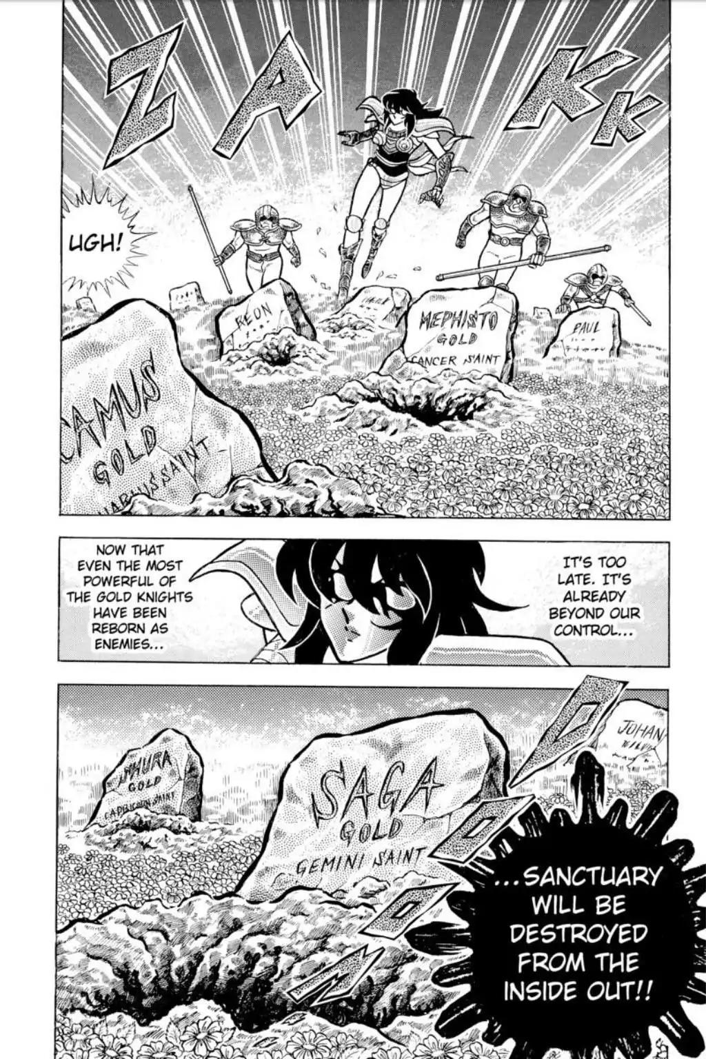 Saint Seiya Chapter 71 page 42 - Chapter 71: Lamentation! Tears Of Blood