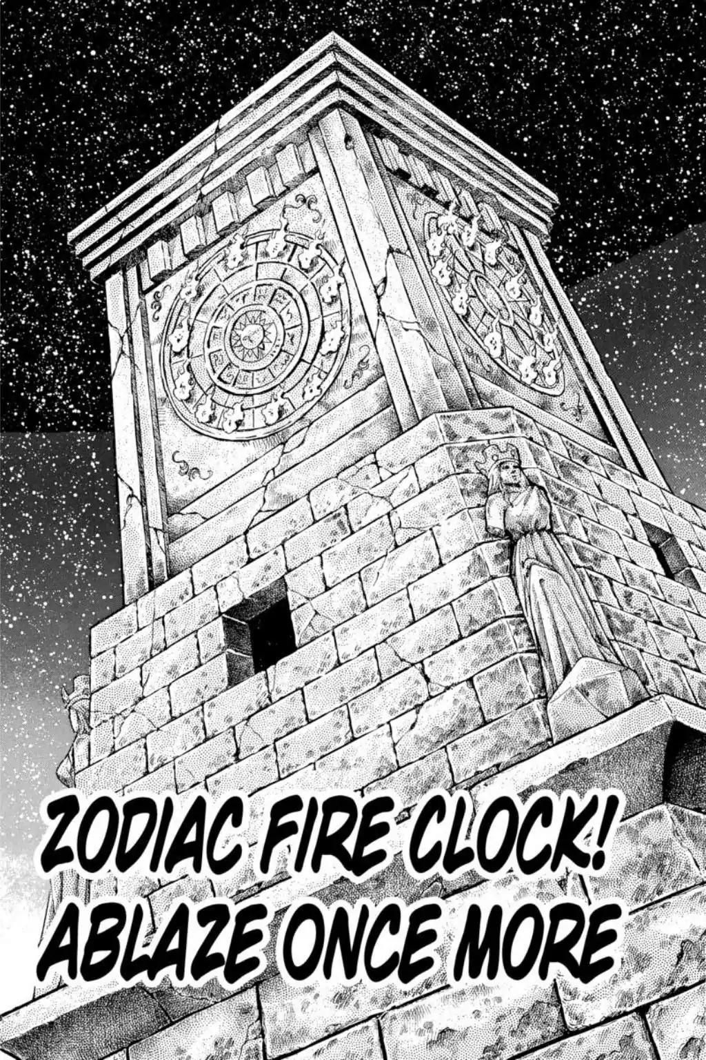 Saint Seiya Chapter 72 page 1 - Chapter 72: Zodiac Fire Clock! Ablaze One More