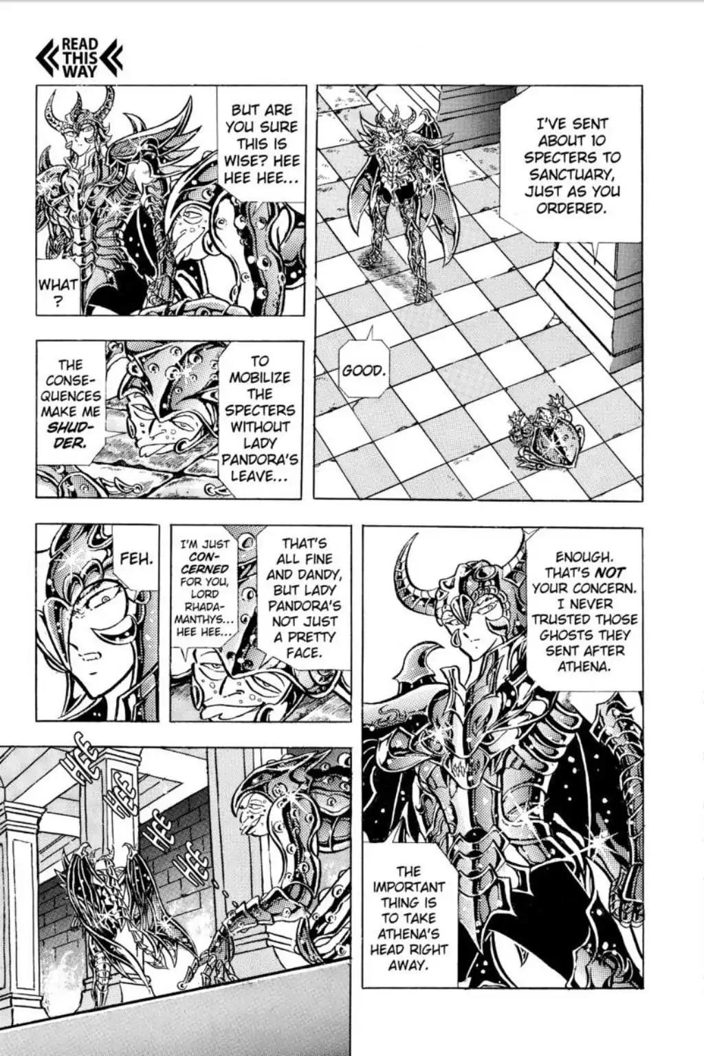 Saint Seiya Chapter 72 page 25 - Chapter 72: Zodiac Fire Clock! Ablaze One More
