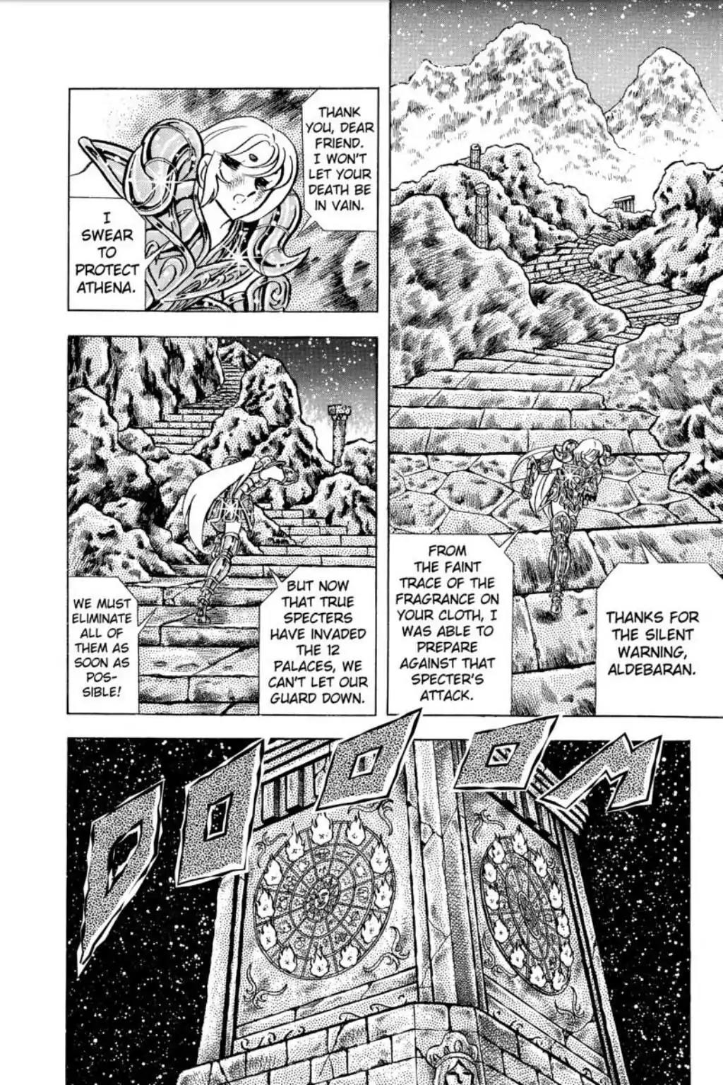 Saint Seiya Chapter 72 page 34 - Chapter 72: Zodiac Fire Clock! Ablaze One More