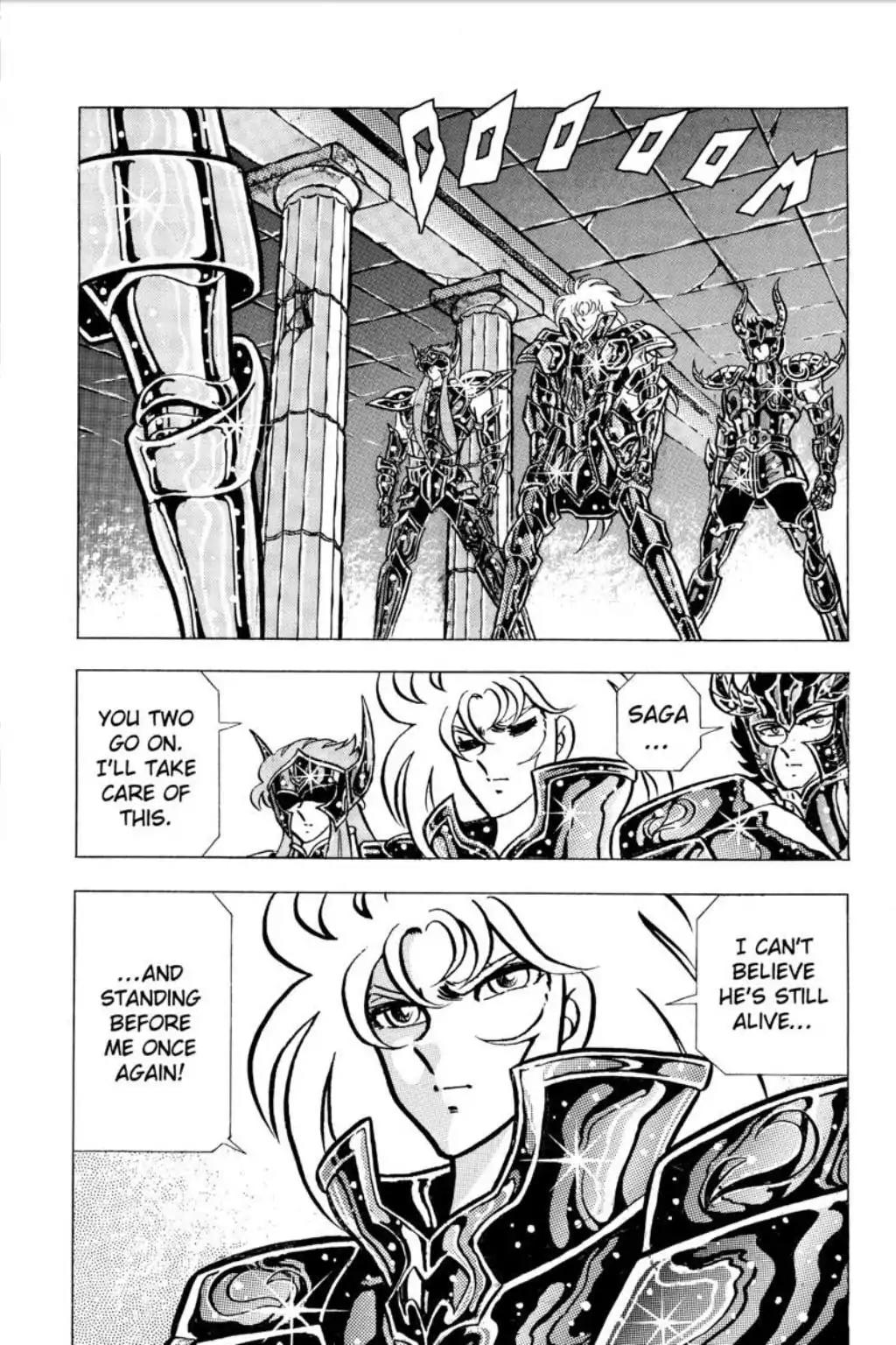 Saint Seiya Chapter 72 page 36 - Chapter 72: Zodiac Fire Clock! Ablaze One More