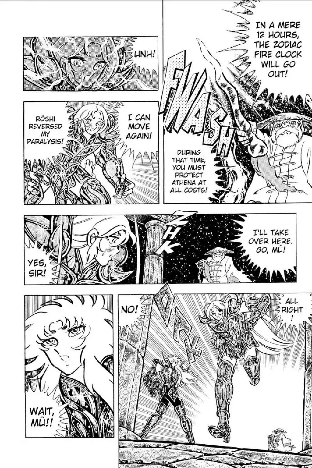 Saint Seiya Chapter 72 page 5 - Chapter 72: Zodiac Fire Clock! Ablaze One More