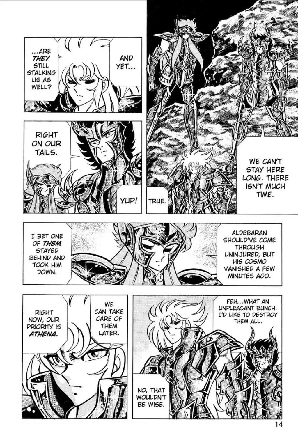 Saint Seiya Chapter 74 page 14 - Chapter 74: Deathscape In The Palace Of The Gaint Carb