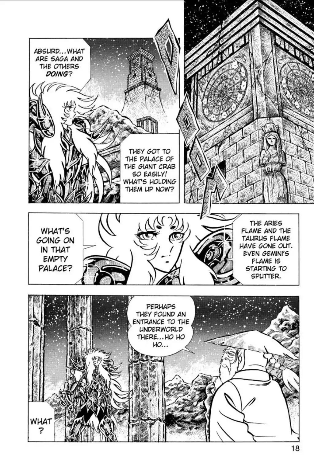 Saint Seiya Chapter 74 page 17 - Chapter 74: Deathscape In The Palace Of The Gaint Carb