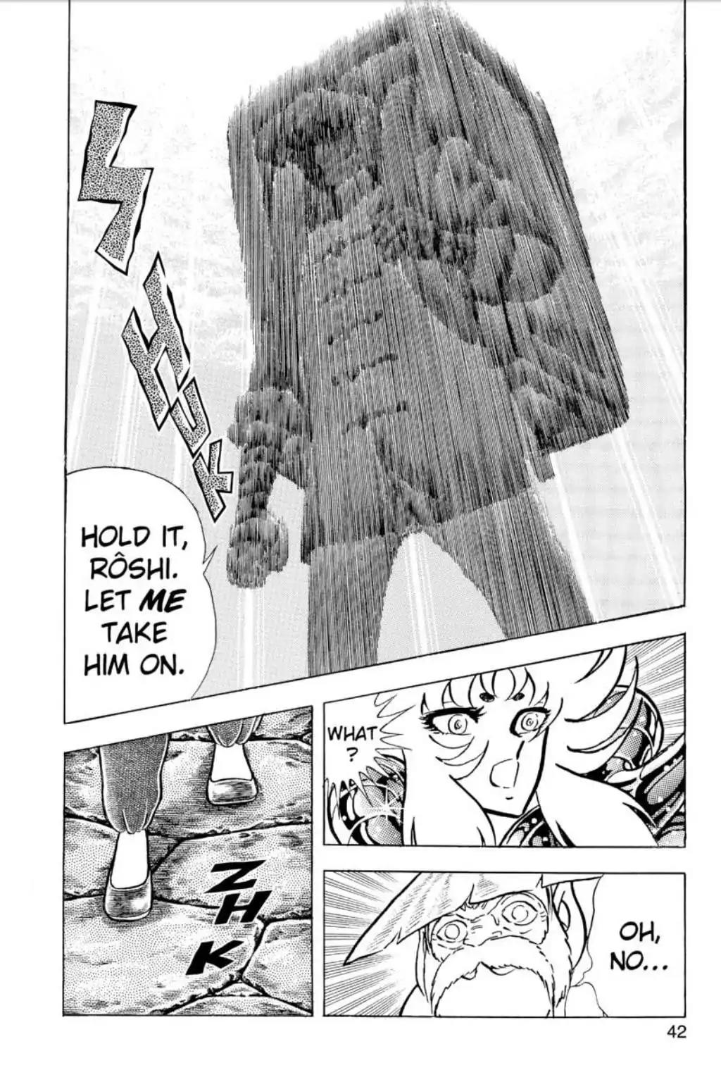 Saint Seiya Chapter 74 page 35 - Chapter 74: Deathscape In The Palace Of The Gaint Carb
