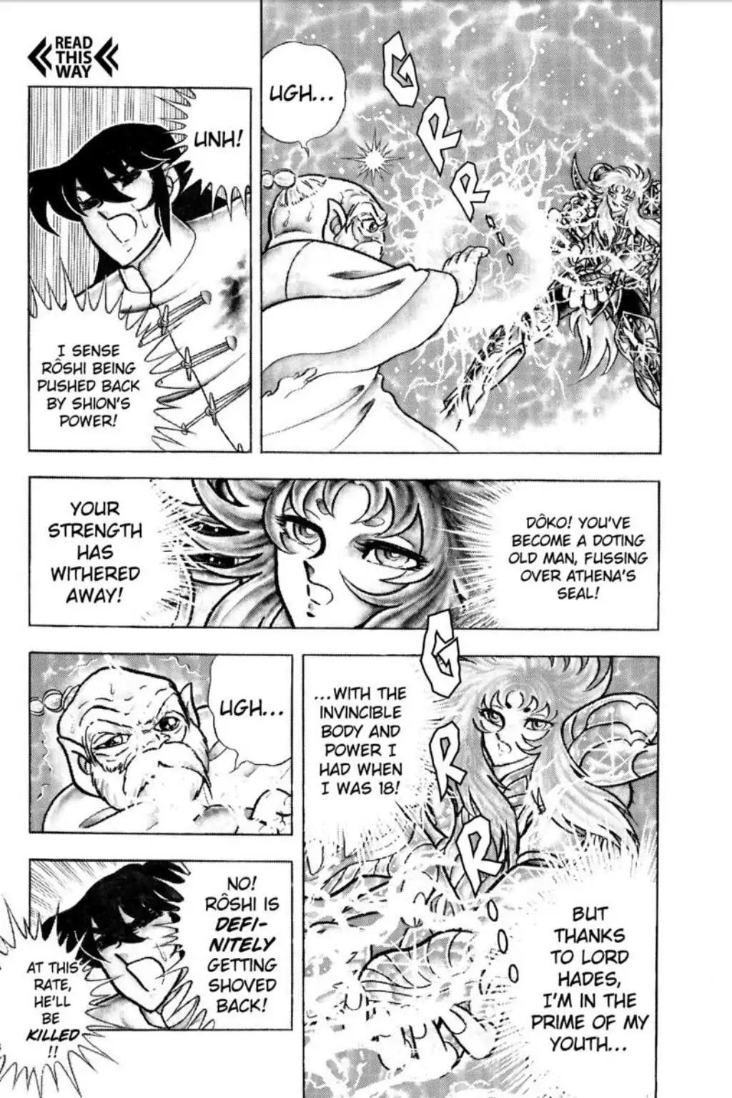 Saint Seiya Chapter 75 page 12 - Chapter 75: Dohko! Resurrection!