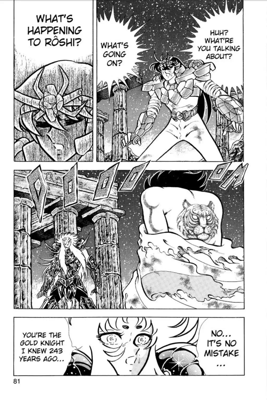 Saint Seiya Chapter 75 page 36 - Chapter 75: Dohko! Resurrection!