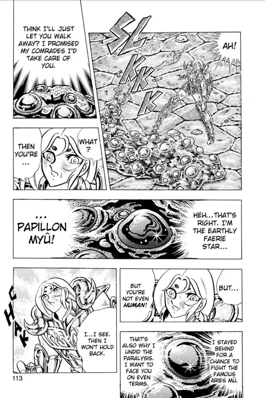 Saint Seiya Chapter 76 page 13 - Chapter 76: Hades's Butterfly! The Faerie Chapter