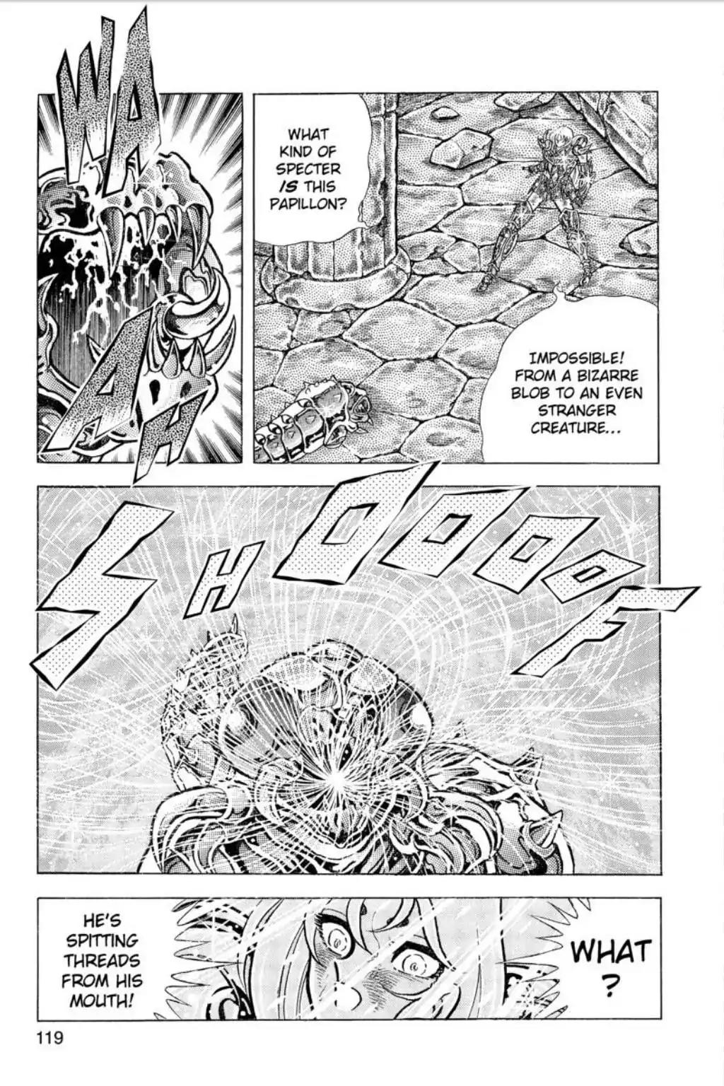 Saint Seiya Chapter 76 page 19 - Chapter 76: Hades's Butterfly! The Faerie Chapter
