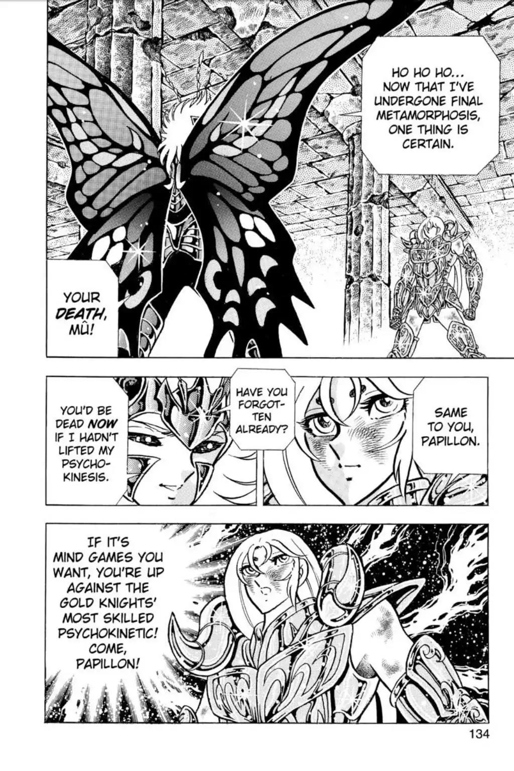 Saint Seiya Chapter 76 page 33 - Chapter 76: Hades's Butterfly! The Faerie Chapter