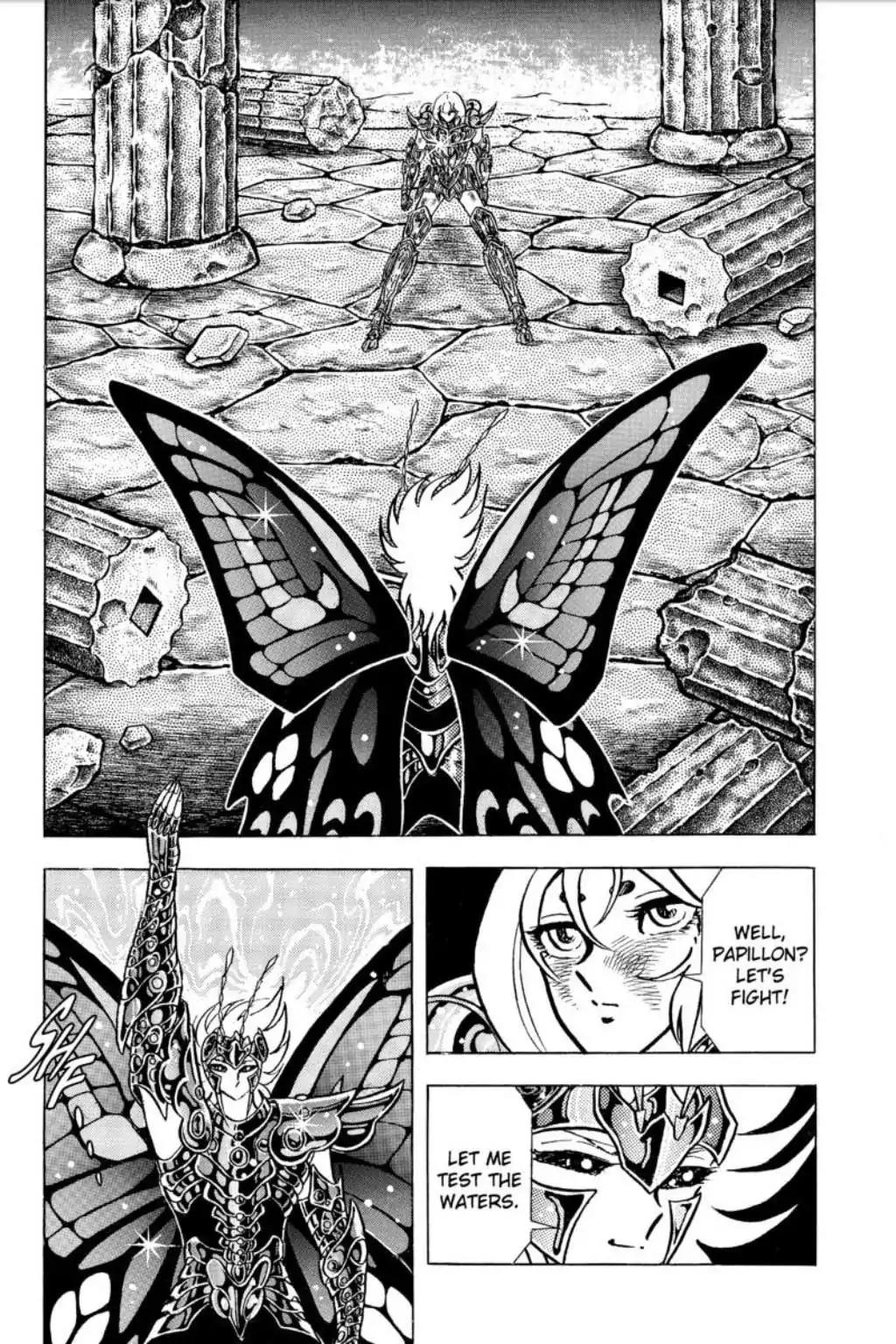 Saint Seiya Chapter 76 page 34 - Chapter 76: Hades's Butterfly! The Faerie Chapter