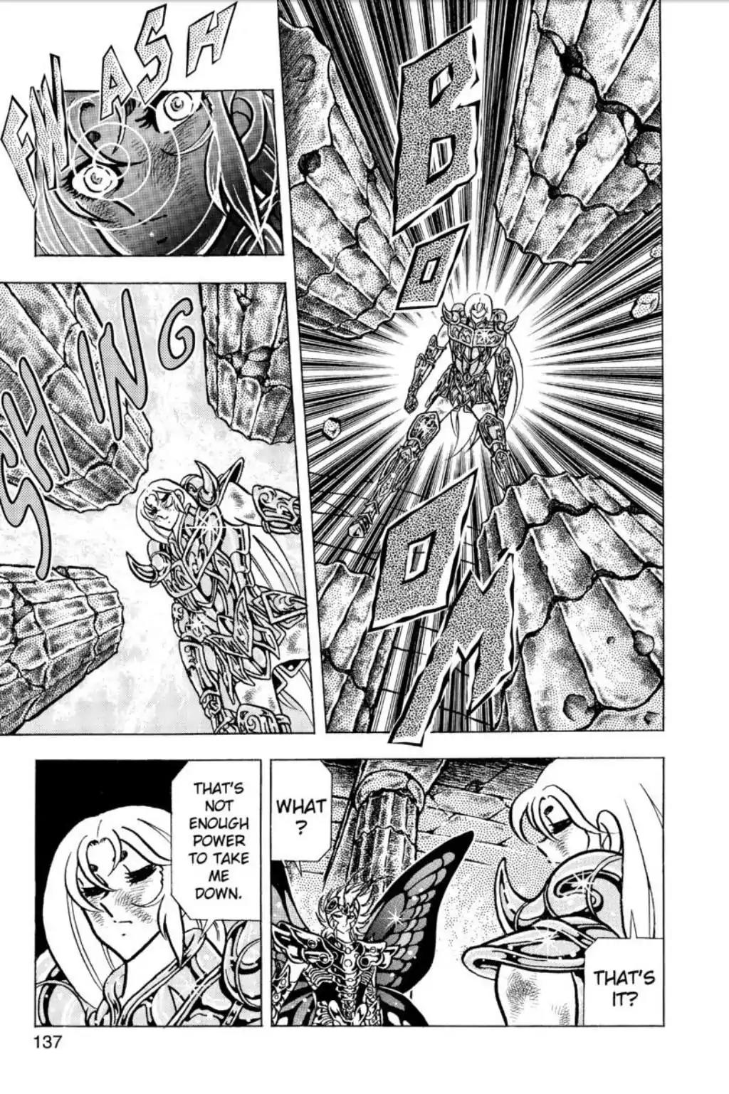 Saint Seiya Chapter 76 page 36 - Chapter 76: Hades's Butterfly! The Faerie Chapter