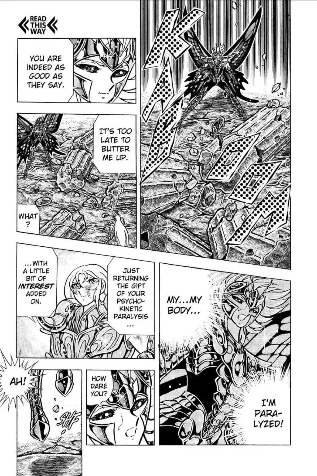 Saint Seiya Chapter 76 page 38 - Chapter 76: Hades's Butterfly! The Faerie Chapter
