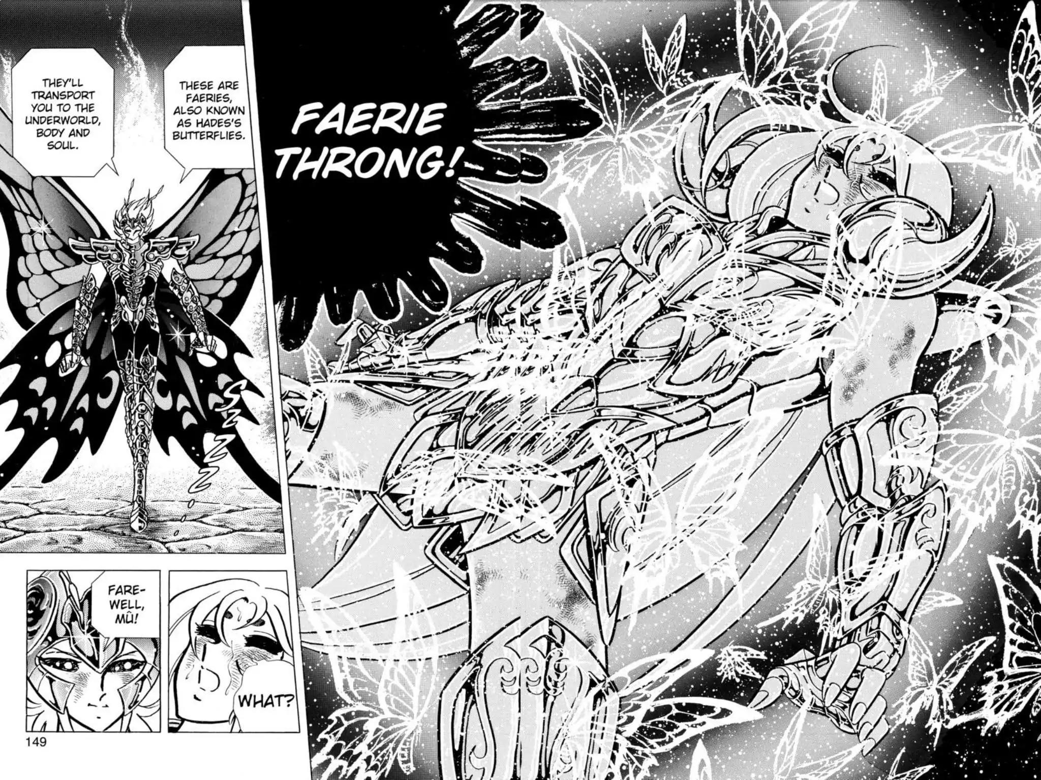 Saint Seiya Chapter 76 page 46 - Chapter 76: Hades's Butterfly! The Faerie Chapter