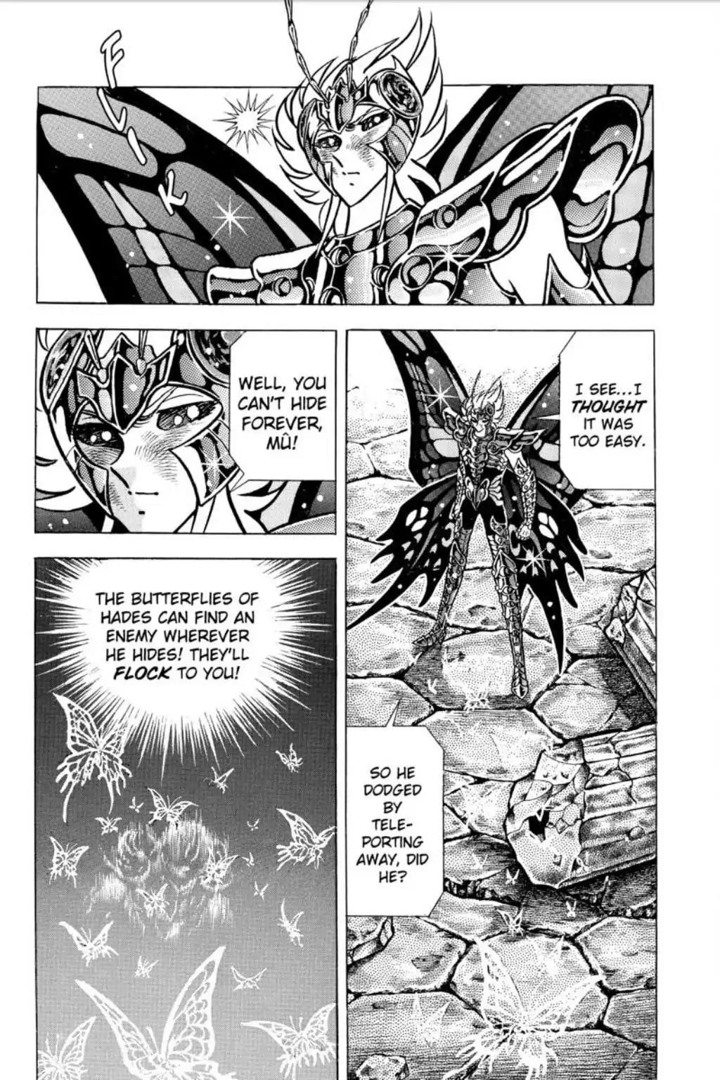 Saint Seiya Chapter 76 page 50 - Chapter 76: Hades's Butterfly! The Faerie Chapter