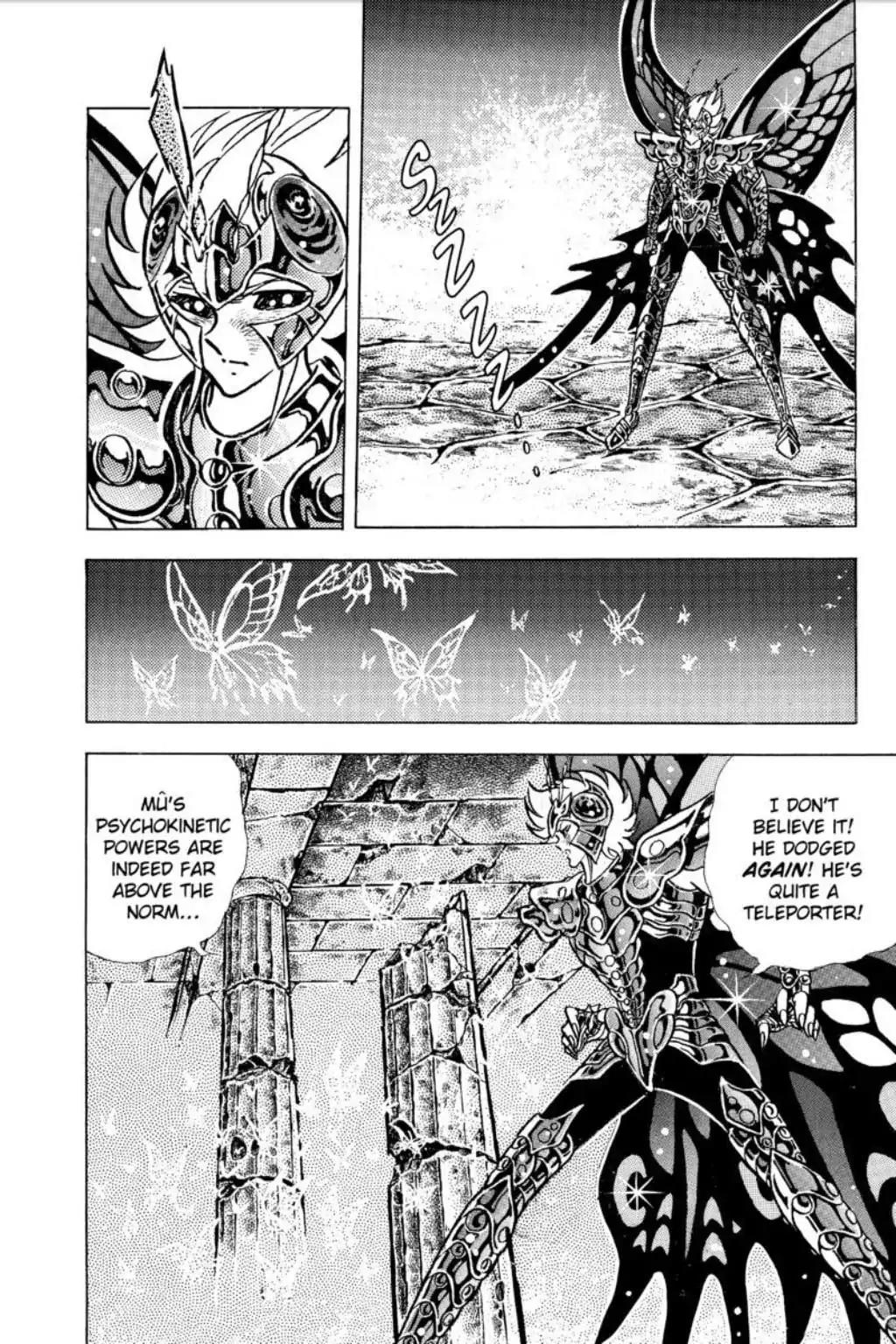 Saint Seiya Chapter 76 page 54 - Chapter 76: Hades's Butterfly! The Faerie Chapter