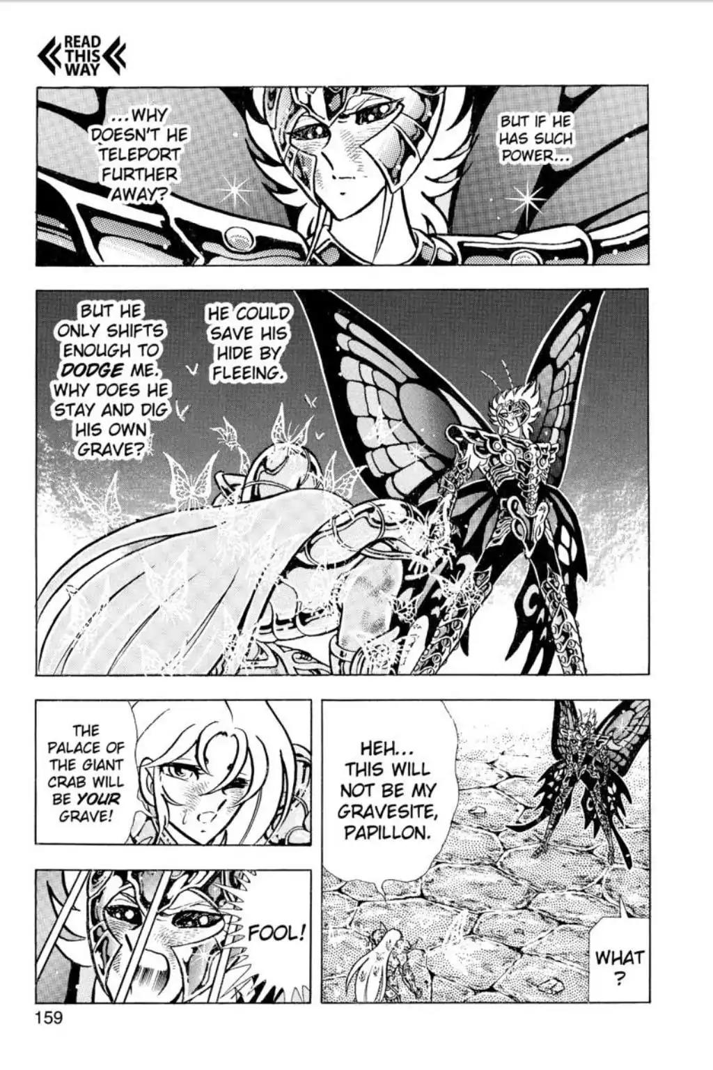 Saint Seiya Chapter 76 page 55 - Chapter 76: Hades's Butterfly! The Faerie Chapter
