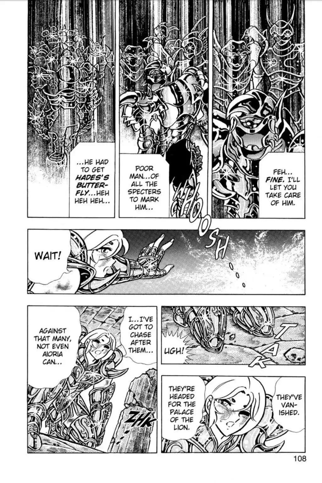 Saint Seiya Chapter 76 page 8 - Chapter 76: Hades's Butterfly! The Faerie Chapter