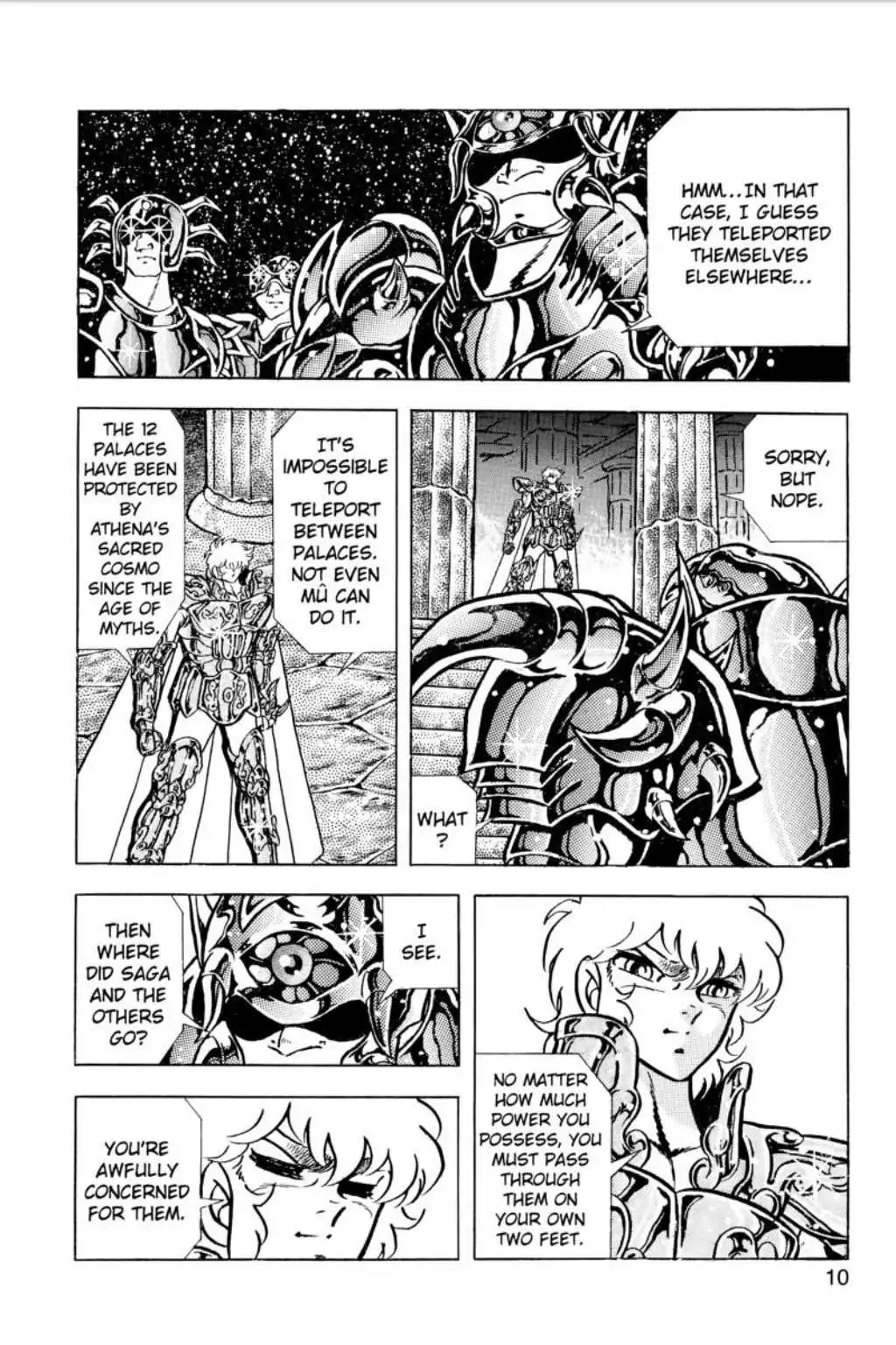 Saint Seiya Chapter 77 page 10 - Chapter 77: The Snarling Golden Lion