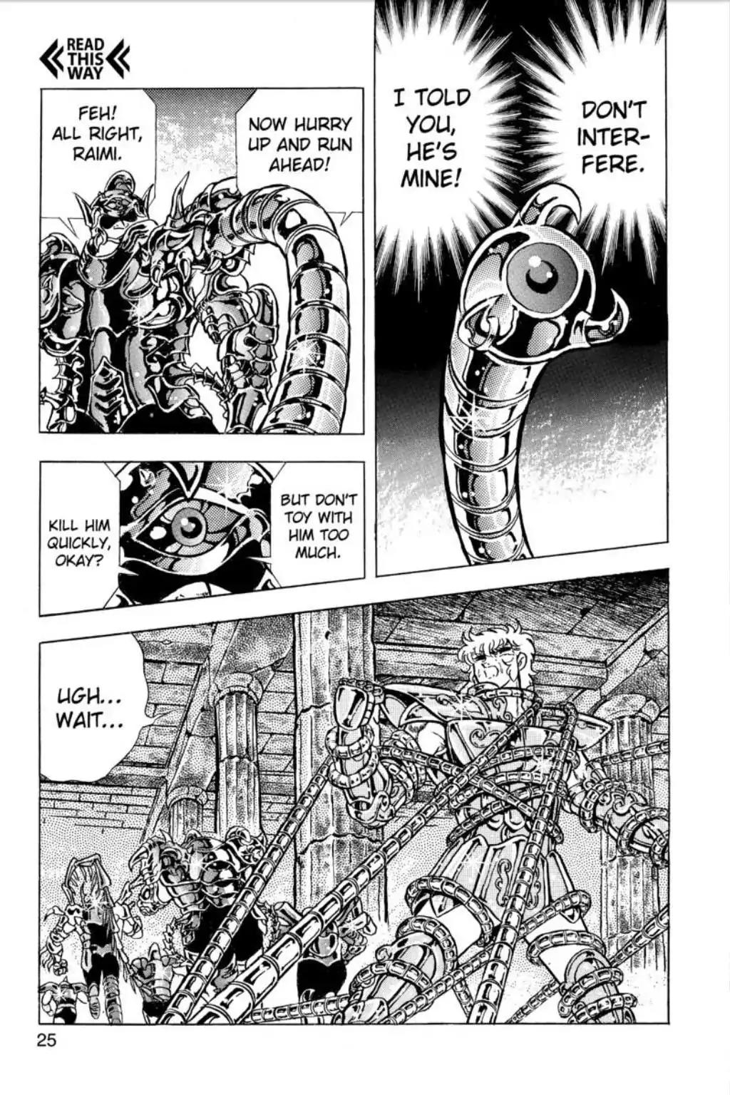 Saint Seiya Chapter 77 page 24 - Chapter 77: The Snarling Golden Lion